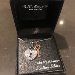 14k Gold Over Sterling Silver Necklace